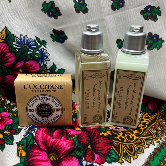 L'OCCITANE Verbena Hair Care Trio with Lait Milk Soap - Picture 3 of 5